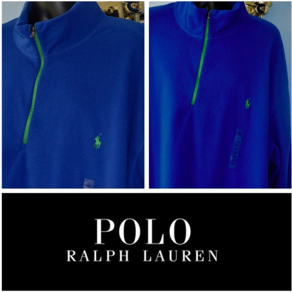 Polo Ralph Lauren Other - RALPH LAUREN 1/4 ZIP FLEECE PULLOVER COAT JACKET